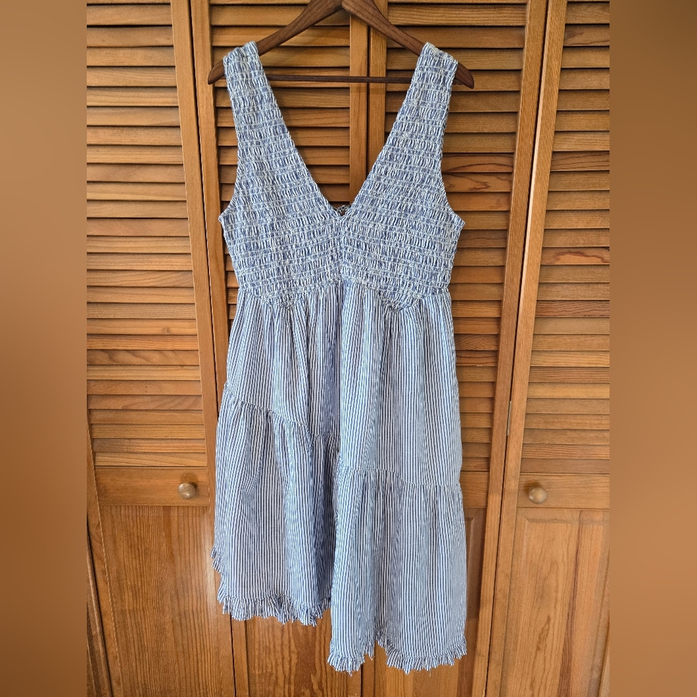 Striped Sleeveless Dress